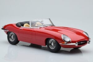 Jaguar E-Type Series 1 Roadster Rot KK-Scale 1:18 KKDC180482 Metall – Bild 4 von 6