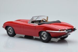 Jaguar E-Type Series 1 Roadster Rot KK-Scale 1:18 KKDC180482 Metall – Bild 5 von 6