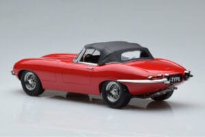 Jaguar E-Type Series 1 Roadster Rot KK-Scale 1:18 KKDC180484 Metall – Bild 5 von 6