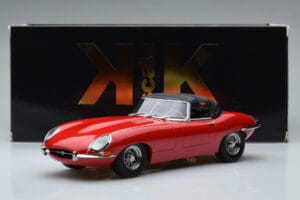 Jaguar E-Type Series 1 Roadster Rot KK-Scale 1:18 KKDC180484 Metall – Bild 6 von 6