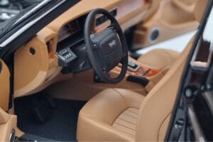 Jaguar XJ6 XJ40 Ebony Schwarz Almost Real 1:18 810543 Metall – Bild 8 von 11