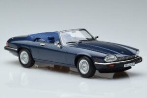 Jaguar XJS V12 Cabriolet Blau Metallic Limitierte Auflage Norev 1:18 182636 Metall – Bild 4 von 6