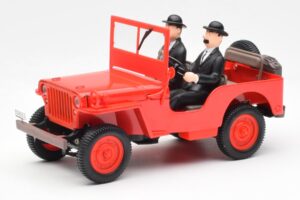 Jeep Willys Tintin 2 Figuren UT Models 1:18