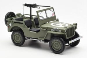 Jeep Willys MB US Army D-Day 1944 Norev 1:18 189016 Metall – Bild 8 von 10