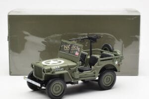 Jeep Willys MB US Army D-Day 1944 Norev 1:18 189016 Metall – Bild 10 von 10