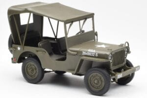 Jeep Willys Mit Planenabdeckung UT Models 1:18 180149002 Metall – Bild 4 von 6