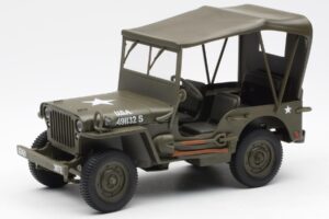Jeep Willys Mit Planenabdeckung UT Models 1:18