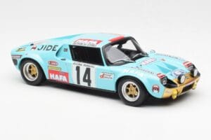 Jide 1600S Gr.4 #14 J. Ragnotti / Jaubert Criterium des Cevennes 1972 Otto 1:18 OT287 Resin – Bild 4 von 6