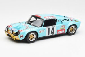 Jide 1600S Gr.4 #14 J. Ragnotti / Jaubert Criterium des Cevennes 1972 Otto 1:18