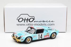 Jide 1600S Gr.4 #14 J. Ragnotti / Jaubert Criterium des Cevennes 1972 Otto 1:18 OT287 Resin – Bild 6 von 6