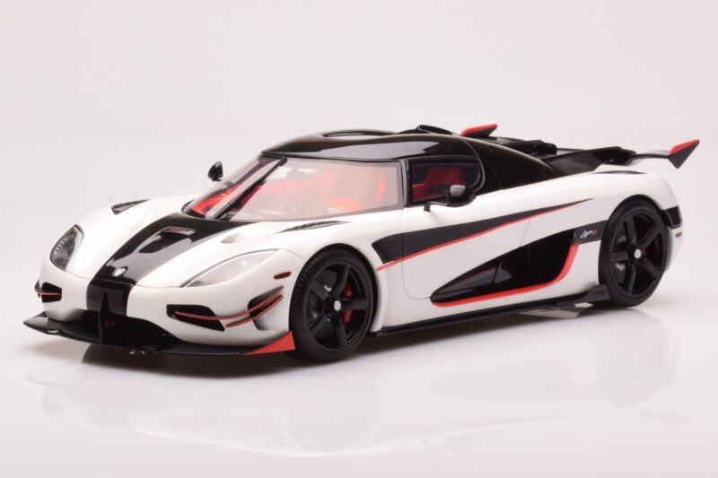 Koenigsegg Agera RS Arctic Weiss GT Spirit 1:18