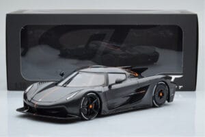 Koenigsegg Jesko Absolut Graphite Grau Asia Exclusive GT Spirit 1:18 CLDC025 Resin – Bild 6 von 6