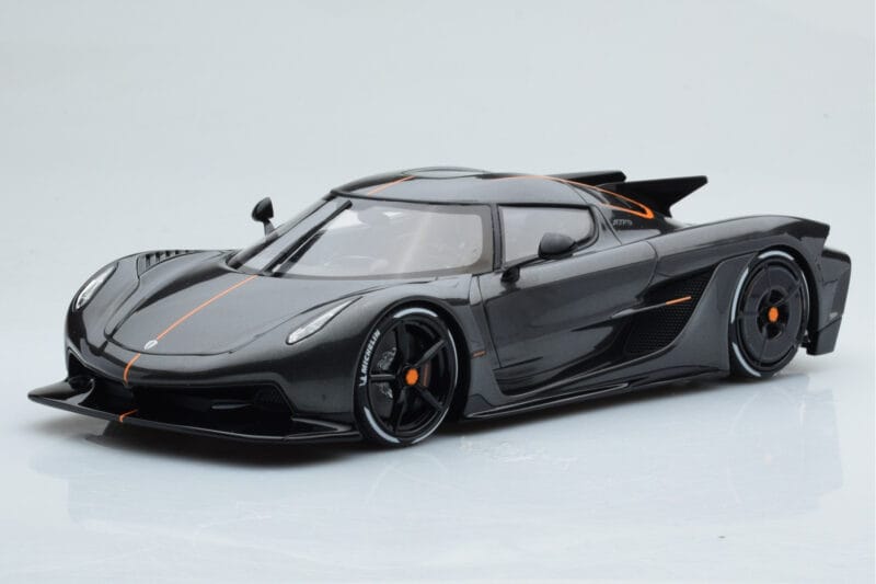Koenigsegg Jesko Absolut Graphite Grau Asia Exclusive GT Spirit 1:18