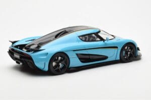 Koenigsegg Regera Baby Blau GT Spirit 1:18 GT881 Resin – Bild 2 von 6
