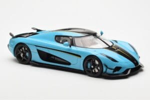 Koenigsegg Regera Baby Blau GT Spirit 1:18 GT881 Resin – Bild 4 von 6