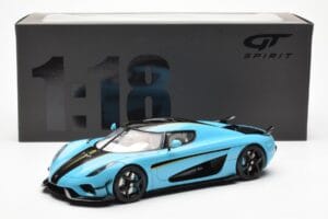 Koenigsegg Regera Baby Blau GT Spirit 1:18 GT881 Resin – Bild 6 von 6