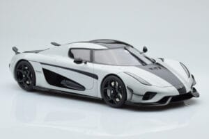 Koenigsegg Regera Grau Asia Exclusive GT Spirit 1:18 CLDC026 Resin – Bild 3 von 5