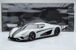 Koenigsegg Regera Grau Asia Exclusive GT Spirit 1:18 CLDC026 Resin – Bild 5 von 5