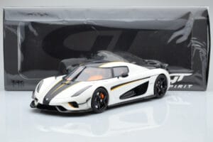 Koenigsegg Regera Weiss GT Spirit 1:18 GT391 Resin – Bild 5 von 5