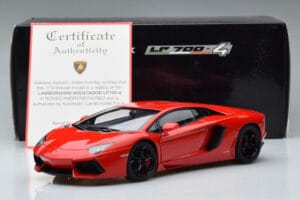 Lamborghini Aventador LP700-4 Andromeda Rot AUTOart 1:18 74669 Metall – Bild 10 von 10