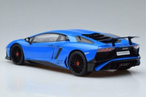 Lamborghini Aventador LP750-4 SV Blau AUTOart 1:18 74559 Komposit – Bild 6 von 8