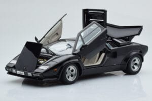 Lamborghini Countach LP5000S Schwarz AUTOart 1:18 74533 Metall – Bild 2 von 10