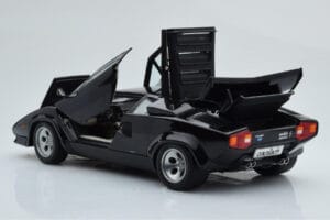 Lamborghini Countach LP5000S Schwarz AUTOart 1:18 74533 Metall – Bild 3 von 10