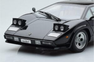 Lamborghini Countach LP5000S Schwarz AUTOart 1:18 74533 Metall – Bild 8 von 10