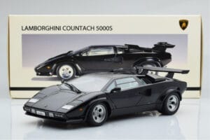 Lamborghini Countach LP5000S Schwarz AUTOart 1:18 74533 Metall – Bild 10 von 10