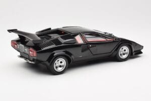 Lamborghini Countach LP 5000 Quattrovalvole Schwarz Kyosho 1:18 08320BK Metall – Bild 3 von 8