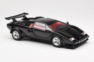 Lamborghini Countach LP 5000 Quattrovalvole Schwarz Kyosho 1:18 08320BK Metall – Bild 6 von 8