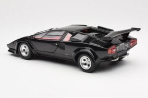 Lamborghini Countach LP 5000 Quattrovalvole Schwarz Kyosho 1:18 08320BK Metall – Bild 7 von 8