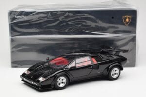 Lamborghini Countach LP 5000 Quattrovalvole Schwarz Kyosho 1:18 08320BK Metall – Bild 8 von 8