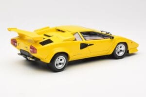Lamborghini Countach LP 5000 Quattrovalvole Gelb Kyosho 1:18 08320Y Metall – Bild 3 von 8
