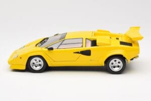 Lamborghini Countach LP 5000 Quattrovalvole Gelb Kyosho 1:18 08320Y Metall – Bild 4 von 8