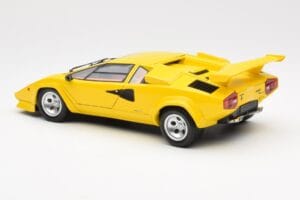 Lamborghini Countach LP 5000 Quattrovalvole Gelb Kyosho 1:18 08320Y Metall – Bild 7 von 8