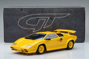 Lamborghini Countach Turbo Koenig Specials Gelb GT Spirit 1:18 KJ010 Resin – Bild 6 von 6