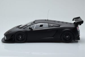 Lamborghini Gallardo LP600+ GT3 Matt Schwarz Minichamps 1:18 151111100 Metall – Bild 3 von 6