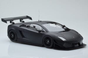 Lamborghini Gallardo LP600+ GT3 Matt Schwarz Minichamps 1:18 151111100 Metall – Bild 4 von 6