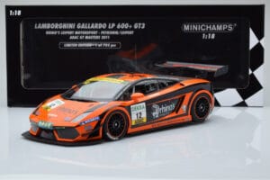 Lamborghini Gallardo LP600+ GT3 Rhinos Leipert Motorsport #12 A. Petrishin / D. Leiper ADAC GT Masters 2011 Minichamps 1:18 1 – Bild 6 von 6