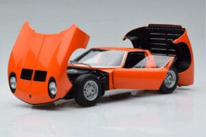 Lamborghini Miura SV Orange AUTOart 1:18 74542 Metall – Bild 2 von 8