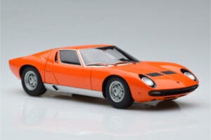 Lamborghini Miura SV Orange AUTOart 1:18 74542 Metall – Bild 6 von 8
