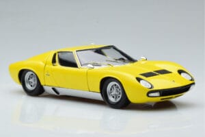 Lamborghini Miura SV Gelb Kyosho 1:18 08317Y Metall – Bild 6 von 11