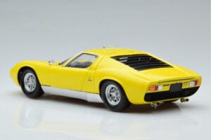 Lamborghini Miura SV Gelb Kyosho 1:18 08317Y Metall – Bild 7 von 11