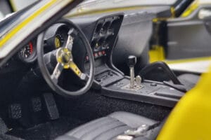 Lamborghini Miura SV Gelb Kyosho 1:18 08317Y Metall – Bild 8 von 11