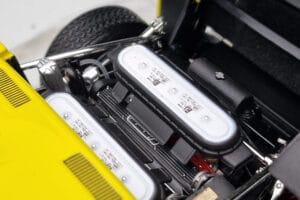 Lamborghini Miura SV Gelb Kyosho 1:18 08317Y Metall – Bild 9 von 11