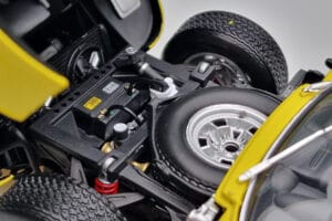 Lamborghini Miura SV Gelb Kyosho 1:18 08317Y Metall – Bild 10 von 11