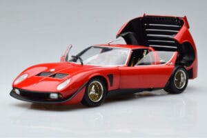 Lamborghini Miura SVR Rot Kyosho 1:18 08319RBK Metall – Bild 2 von 9