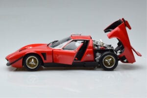 Lamborghini Miura SVR Rot Kyosho 1:18 08319RBK Metall – Bild 4 von 9