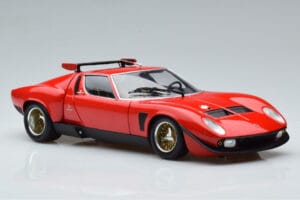 Lamborghini Miura SVR Rot Kyosho 1:18 08319RBK Metall – Bild 6 von 9